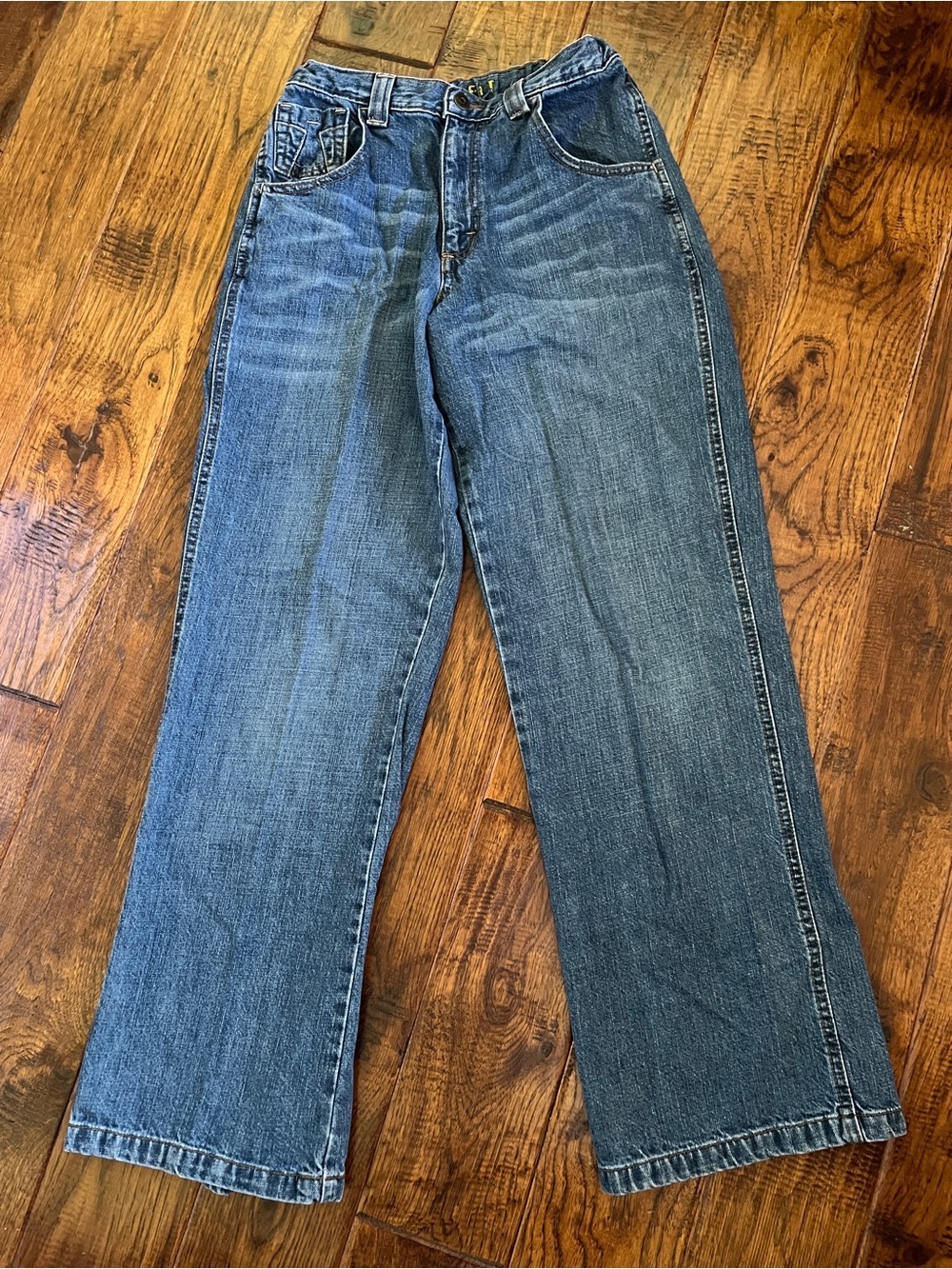 Wrangler Boys Blue Straight-Leg Jeans 16 Regular